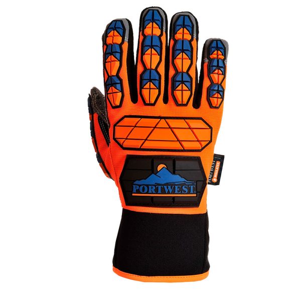 PORTWEST Luva Aqua-Seal Pro Laranja/Azul