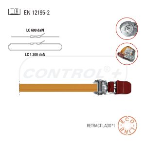 Patacho Cinta Amarração Cargas 1200kg Retratilada sem fim